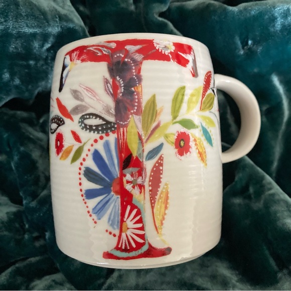 Anthropologie Starla M Halfmann Mug T Monogram - Picture 6 of 6